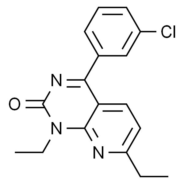 4-(3-氯苯基)-1,7-二乙基吡啶并[2,3-d]嘧啶-2(1H)-酮